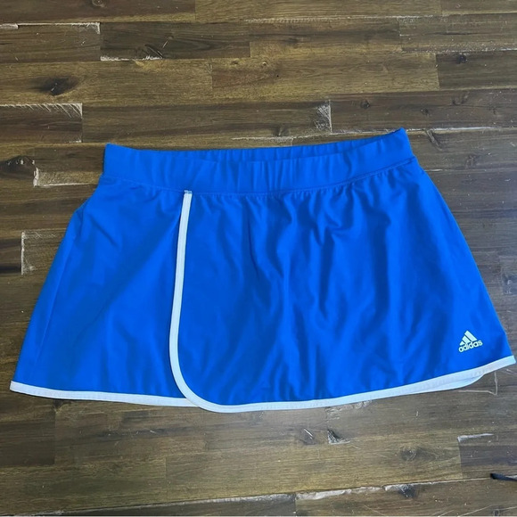 adidas Dresses & Skirts - Adidas Climalite Blue Tennis Skirt